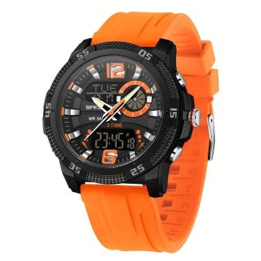 Imagem de Relógio Masculino Moda Quente Tendência Eletrônico Horário Duplo