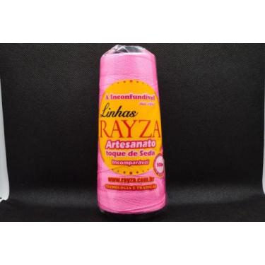 Imagem de Linhas para crochê RAYZA Artesanato Grossa tex 288 - Cor 094 Rosa Fluo
