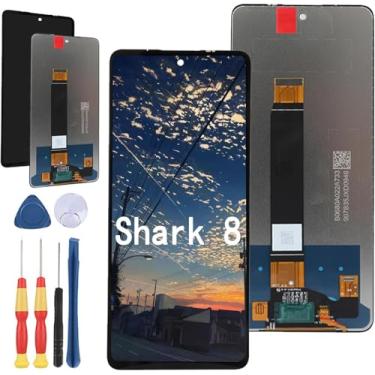 Imagem de Yuxyiony Nova tela de substituição para tela de reparo de tela LCD Blackview Shark 8 e acessórios de ferramentas de substituição.