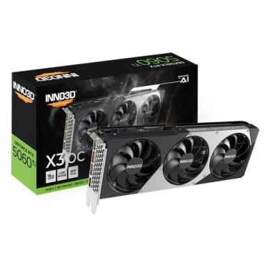 Imagem de Gpu Inno3d Geforce Rtx 5060 Ti 16gb 128bits Gddr7 X3 Oc N506t3-16d7x-1