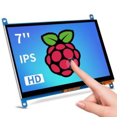 Imagem de Monitor de tela sensível ao toque Head Sun Raspberry Pi 7 polegadas 10