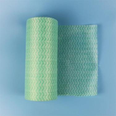 Imagem de Pano De Prato De Cozinha, Pano De Prato Super Absorvente, Pano De Prato Reutilizável Tecido Não Tecido Descartável Rolos De Pano De Cozinha Esfregões Panos De Limpeza Pano Sem, Groen, One Size