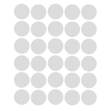 Imagem de 30pcs redondo NFC Card tag Reescrever o chip de PVC à prova d'água 25mm 1in 504 Bytes Memory NFC Label para e tagmo