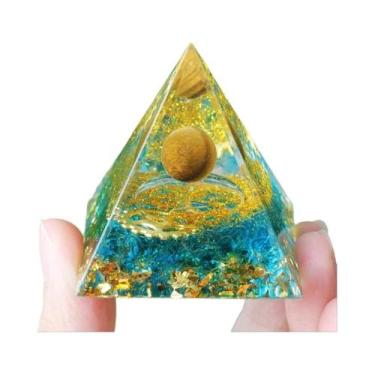 Imagem de Pirâmide de Orgonite Ametista - Reiki, Cura e Equilíbrio dos Chakras, 