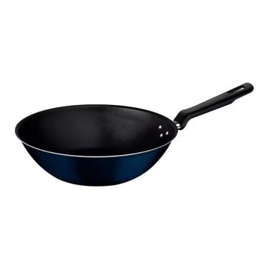 Imagem de Panela Wok Ravena Antiaderente Starflon Max 3,6l Tramontina Azul