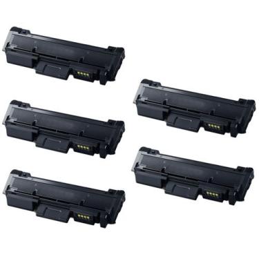 Imagem de Kit 5x Toner Compatível MLT-D116L D116L Novos  Xpress M2875FD M2676 M2
