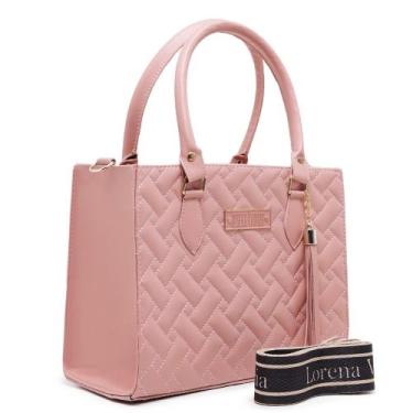 Imagem de Bolsa lorena 3d alça transversal - LORANA VITORIA, Rose