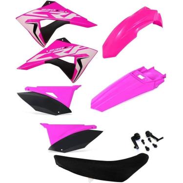 Imagem de Kit Plástico Biker Next Crf 230 Adesivos E Banco Avtec