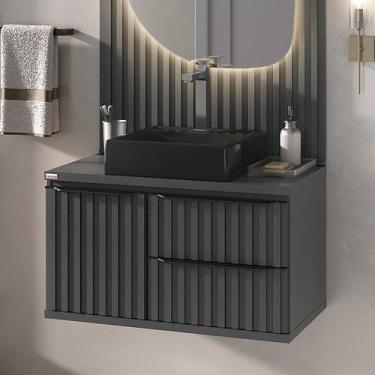 Imagem de Gabinete Cecília 80 Suspenso - Fabribam, Chumbo