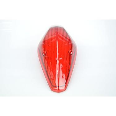 Imagem de Luz traseira de motocicleta/lente de luz traseira de freio para VTX 1300/1800 RETRO, 1800T (vermelho)