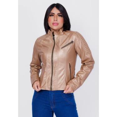 Imagem de Jaqueta de Couro Mathê Ouro Velho - Parra Couros, M