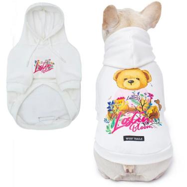 Imagem de Moletom com capuz para cães Woof Trails Blooming Teddy Fleece Lining S