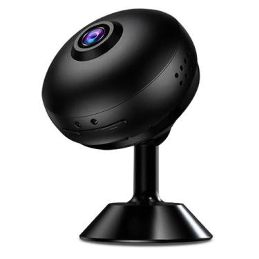 Imagem de Mini câmera wifi 1080p grande angular 140 câmera de segurança doméstic