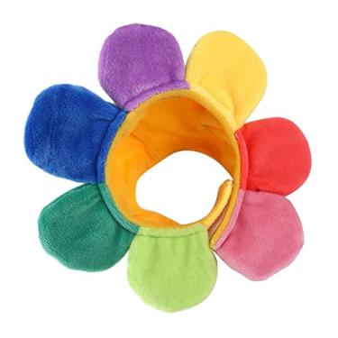 Imagem de NC Boneco de estimação bonito, gato, cão, sol, flor, chapéu, fantasia de animal de estimação da moda, chapéus com roupas de gato para festa de cosplay de