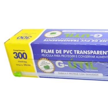 Imagem de Bobina Filme De Pvc Rolo 300 Metros Tamanho:38Mm