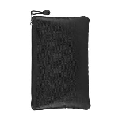 Imagem de Xixian Bolsa de Documentos Resistentes a Incêndio, Guardião de Laptop de Dinheiro à Prova D'água Com Camadas Resistentes Ao Fogo Duplo, Resistência a Alta Temperatura, Adequada para (27 * 16cm)