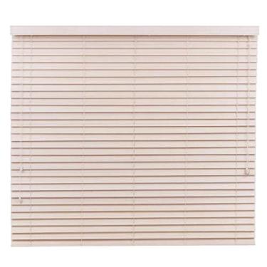 Imagem de Persiana Horizontal Bambu 50mm Patina 100 (L) X 220 (A) cm Marrom 1,00 x 2,20 m Cortina Madeira Luxo