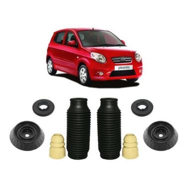Imagem de 2 Kit Coxim Batente Dianteiro Kia Picanto 2007 2008 2009 10
