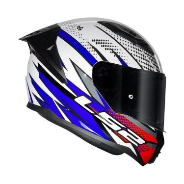 Imagem de Capacete Ls2 FF810 Vigo Flight Branco E Azul