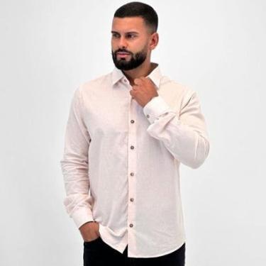 Imagem de Camisa Ogochi Manga Longa Slim Masculina-Masculino