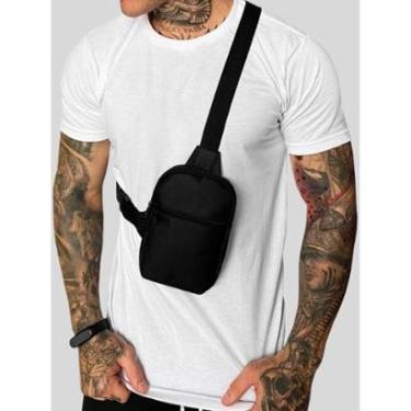 Imagem de Shoulder Bag Masculina Mini Bolsa Necessaire Basica-Masculino