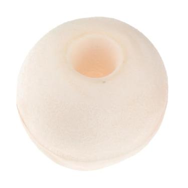 Imagem de Colaxi Marcador de pesca de corda flutuante leve marinho 10 cm acessório de flutuação âncora de barco bóia flutuante de água para áreas de parque aquático, Branco