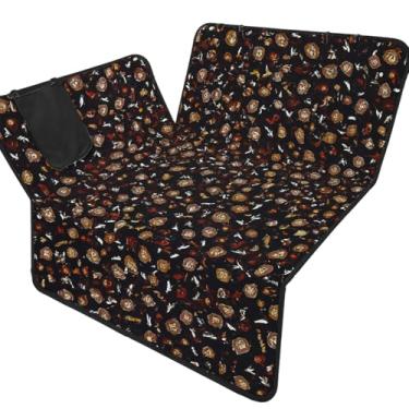 Imagem de Capa Protetora Impermeável para Banco de Carro Pet - Antiderrapante Cinto de Segurança, à Prova D’água para Cães