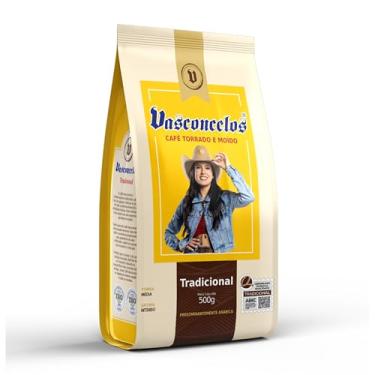 Imagem de Café Vasconcelos 500g – POUNCH – Café da Ana Castela, Sabor Intenso e Autêntico (Tradicional 500g)
