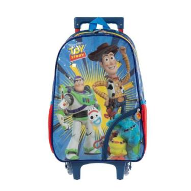Imagem de Mochila Escolar Masculina de Rodinhas Toy Story - Bagaggio, U