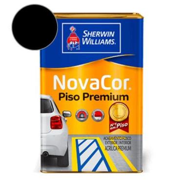 Imagem de Tinta Premium Para Piso NovaCor Preto Sherwin Williams 18L - SHERWIN-W