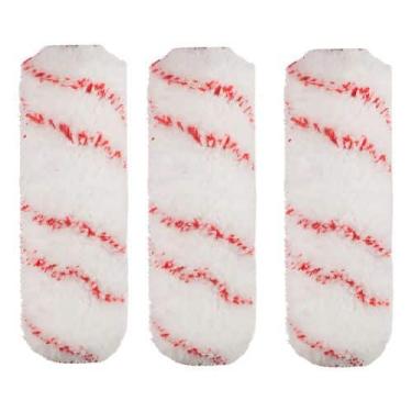 Imagem de Kit 3 Rolo Pintura Top Fibra Lã Sintética - 23cm P.a.g