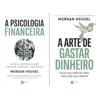 Imagem de Kit a arte de gastar dinheiro e a psicologia financeira - Harper Colli