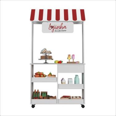 Imagem de Lojinha Infantil Ofertamo Branco Azul/Vermelho - Tebarrot