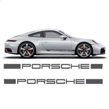 Imagem de Adesivos Faixa Lateral Para Porsche Carrera Gts 911 Portas - SPORTINOX
