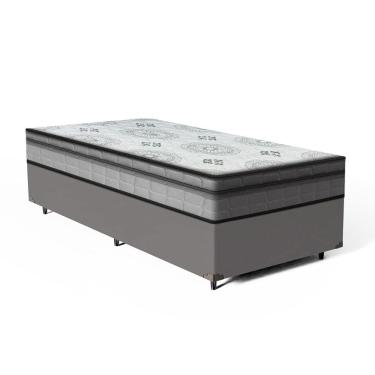 Imagem de Cama Box com Colchão de Espuma D33 Pillow In Anjos Ortosleep Solteiro 78cm