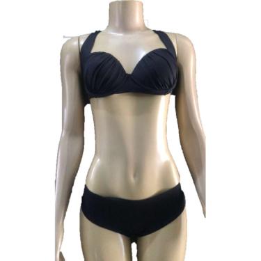 Imagem de Calcinha Acquamires Fio Embutido - Preto