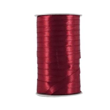 Imagem de TRADER, Fita De Cetim Trader 07mm N°1 Com 100 Metros, COR 033 BORDO