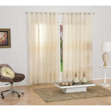 Imagem de Cortina Voil Transparente sem forro 2,60 x 1,70 - HOMESUSI