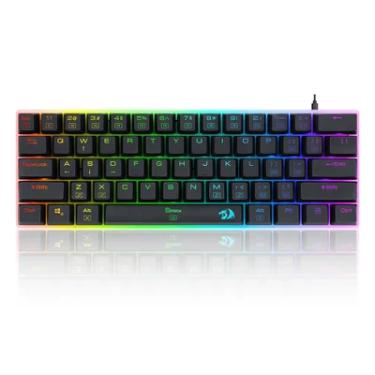 Imagem de Teclado Gamer Mecânico Gigante Redragon Alien K605 Preto