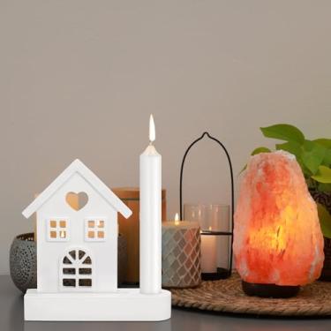 Imagem de 1 conjunto de moldes de fundição caseiros, moldes de fundição, molde de vela reutilizável, molde de silicone para casa com janela, moldes de silicone 3D para casa de Páscoa, para velas perfumadas