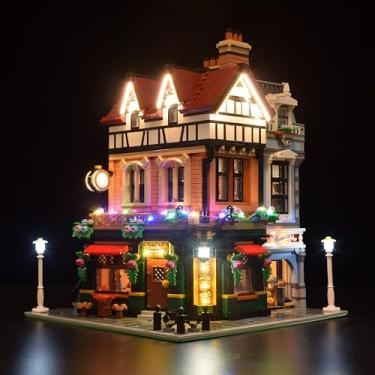 Imagem de LightGo LED Lighting Kit Designed for Lego 10350 Tudor Corner Modular Buildings - Not Include Model (Classic Version)