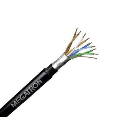 Imagem de Cabo Lan Megacabos Cat5e Externo Blindado Capa Dupla 305m