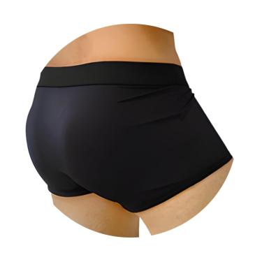 Imagem de Cueca Aumenta Bumbum Com Enchimento Traseiro Mini Boxer