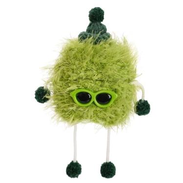 Imagem de Capa de pelúcia compatível com Apple Airpods 3, capa de fone de ouvido tricotada feita à mão, capa de fone de ouvido de pelúcia criativa engraçada fofa