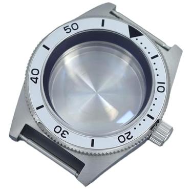 Imagem de Caixa de relógio mecânica à prova d'água vintage de aço inoxidável para relógio Seiko Nh34 Nh35 Nh36 Nh38 Movimento 62MAS, Tampa inferior sólida 5, Caixa de relógio de luxo