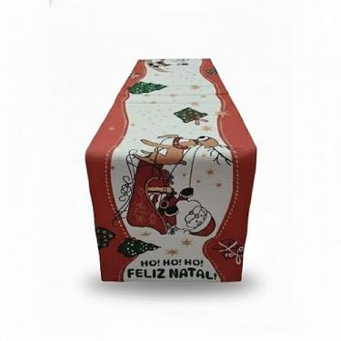 Imagem de Trilho de Mesa de Natal Diversos Modelos (Feliz Natal 3)