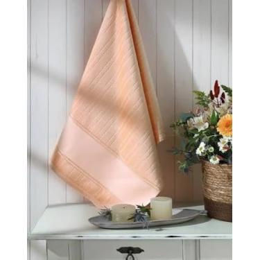 Imagem de Kit 4 Toalhas Lavabo Para Artesanato Bordar ou Pintar - Lisa 30cm X 45cm Artesanalle Dohler S.A (Rosa claro)