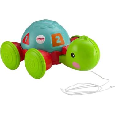 Imagem de Fisher-Price Brinquedo para Bebês Empurra Tartatuga para crianças a partir de 1 ano