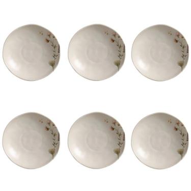 Imagem de Conjunto De Pratos Fundos 06 Peças Orgânico Lavanda Porto Brasil