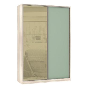 Imagem de Guarda-roupa Solteiro 2 Portas De Correr 8 Cm Verde Jade